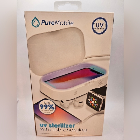 Vivitar UV Sterilizer with USB Charging - NEW - Picture 1 of 4